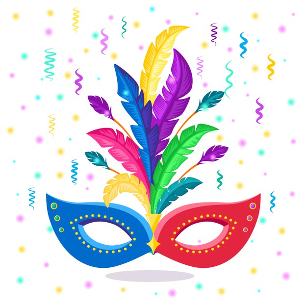máscara carnaval